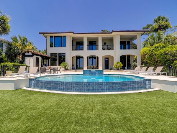 Hilton Head Luxury Vacation Rental Home Six Bedrooms