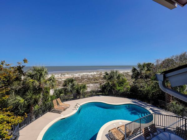 Stunning Oceanview 4-Bedroom Home with Pool in Hilton Head