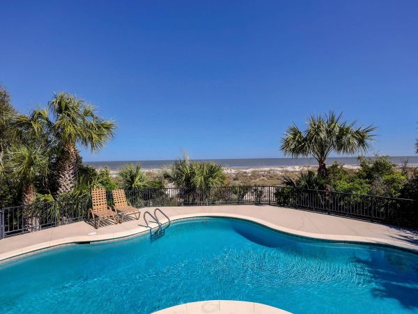 Stunning Oceanview 4-Bedroom Home with Pool in Hilton Head