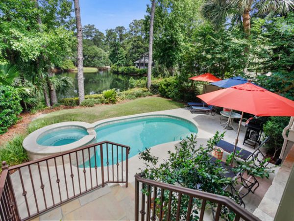 Hilton Head Luxury 5 Bedroom Pool Home Walk to Beach