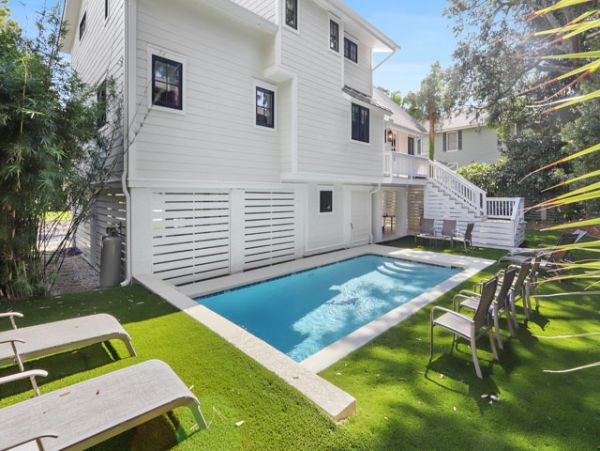 Luxury Hilton Head Vacation Rental Oceanfront Beach House with Pool