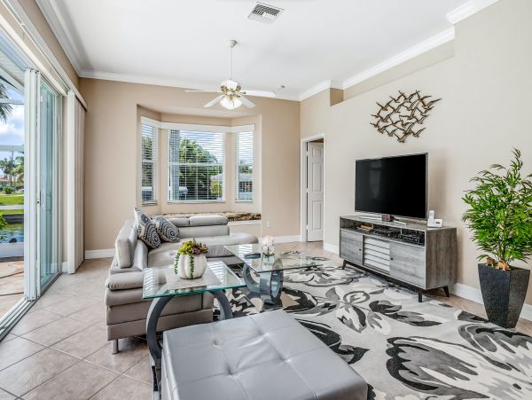 Cape Coral Vacation Home with Private Pool Sleeps 8 Guests
