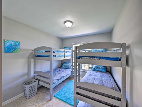 Cape Coral Canal Front Three Bedroom Rental Home