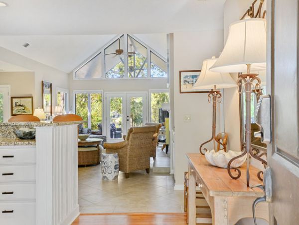 Walk to Beach Rental Home in Hilton Head with Lagoon View