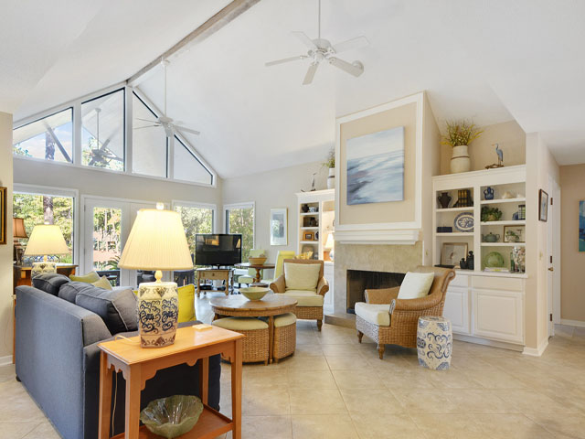 Walk to Beach Rental Home in Hilton Head with Lagoon View