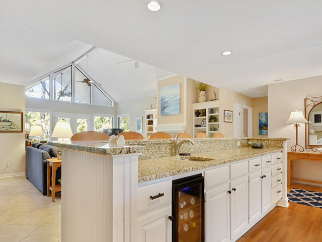 Walk to Beach Rental Home in Hilton Head with Lagoon View