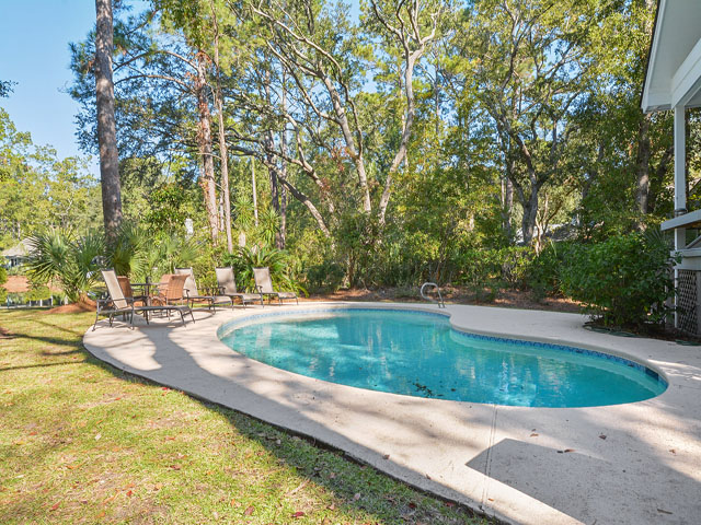 Walk to Beach Rental Home in Hilton Head with Lagoon View