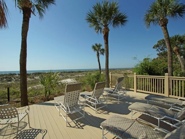 Hilton Head Vacation Rental with Beautiful Ocean Views Sleeps Eight Guests
