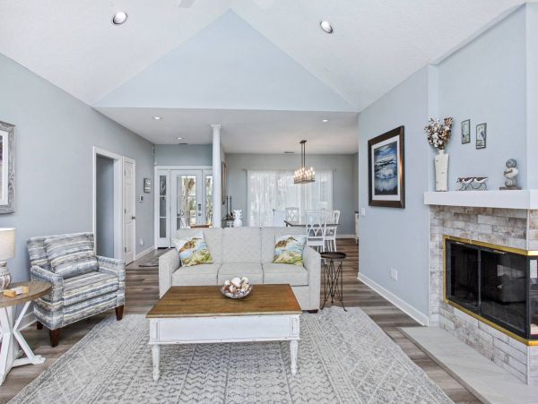 Hilton Head Golf Course View Five Bedroom Rental Home