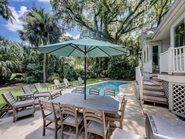 Hilton Head 5 Bedroom Pool Home Sleeps 16 Golf Views