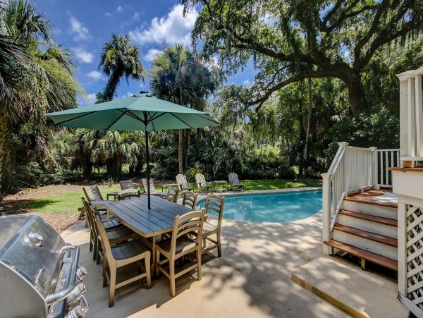Hilton Head 5 Bedroom Pool Home Sleeps 16 Golf Views