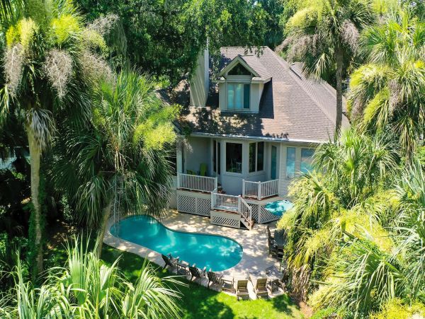 Hilton Head 5 Bedroom Pool Home Sleeps 16 Golf Views