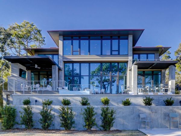 On Beach Hilton Head Vacation Pool Home Six Bedroom