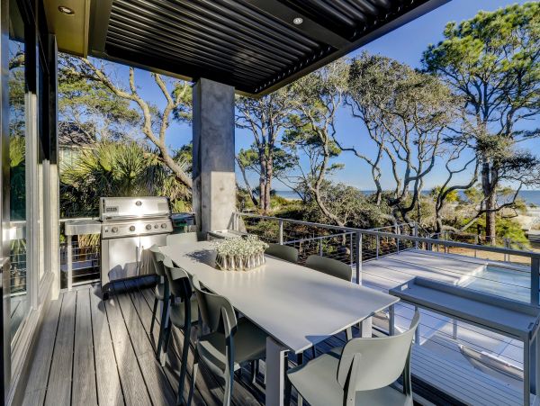 On Beach Hilton Head Vacation Pool Home Six Bedroom