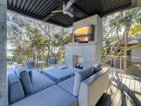 On Beach Hilton Head Vacation Pool Home Six Bedroom