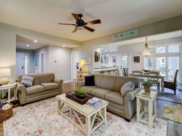 Hilton Head Vacation Home Two Bedroom Walk to Beach