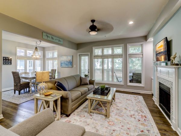 Hilton Head Vacation Home Two Bedroom Walk to Beach