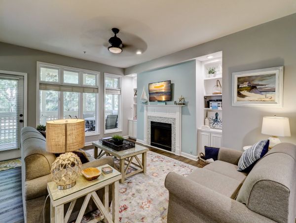 Hilton Head Vacation Home Two Bedroom Walk to Beach