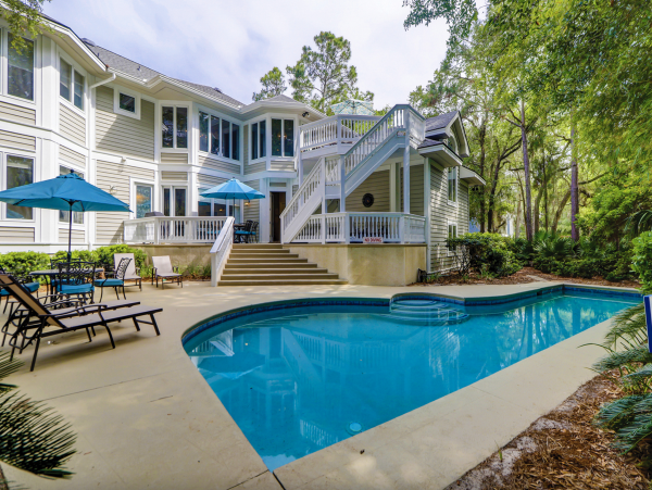 Almost On The Beach Hilton Head Delight Two House Back From Beach