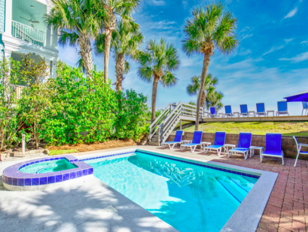 Luxury Hilton Head Oceanfront Retreat with Private Beach Access & Pool