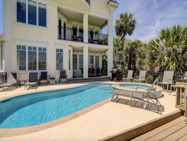 Ocean Front Luxury Hilton Head Villa North Forest Beach