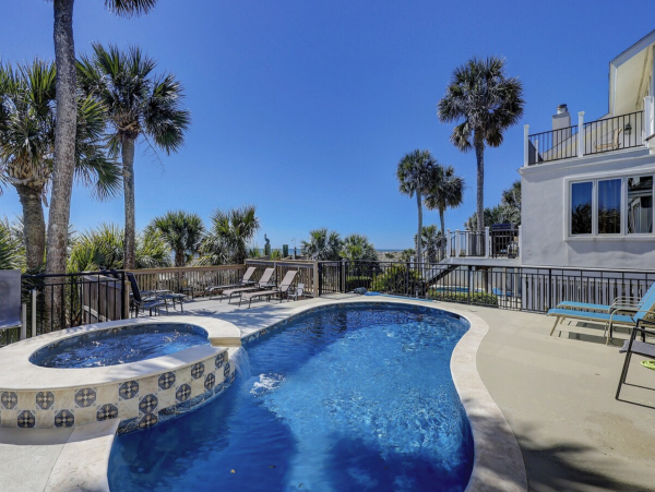 Ocean Front Luxury Hilton Head Villa North Forest Beach
