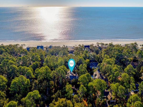 Sea Pines Treasure steps to the beach