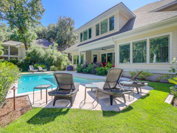 Hilton Head Walk to Beach Seven Bedrooms Vacation Rental