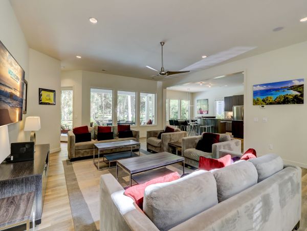 Hilton Head Walk to Beach Seven Bedrooms Vacation Rental