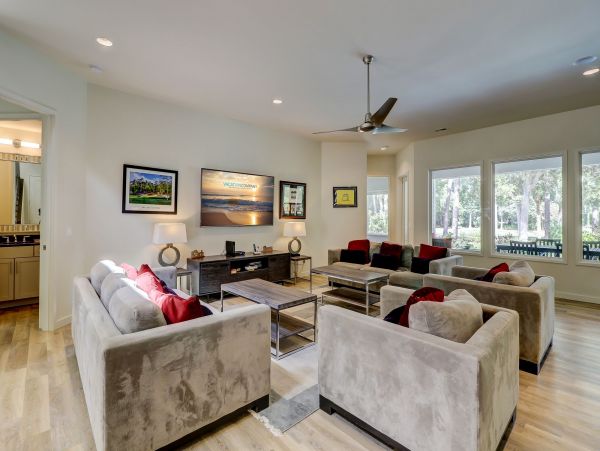 Hilton Head Walk to Beach Seven Bedrooms Vacation Rental