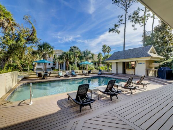 Steps to the Beach Vacation Home in Hilton Head 5 Bedrooms