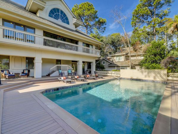 Steps to the Beach Vacation Home in Hilton Head 5 Bedrooms