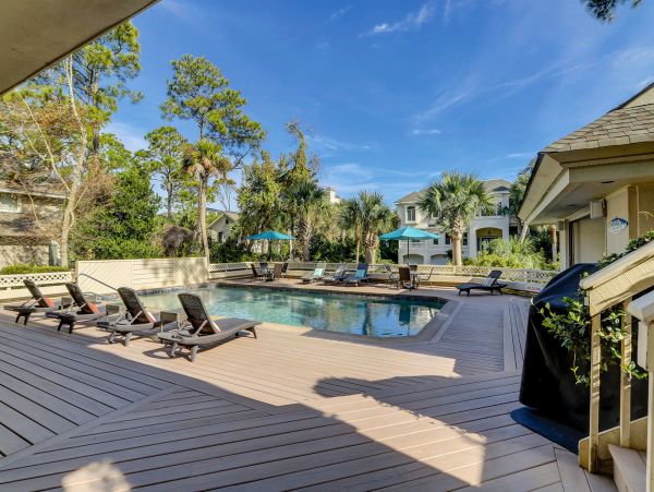 Steps to the Beach Vacation Home in Hilton Head 5 Bedrooms