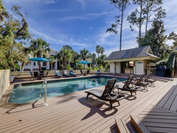Steps to the Beach Vacation Home in Hilton Head 5 Bedrooms
