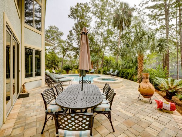 Hilton Head Vacation Home with Private Pool & Lagoon Views