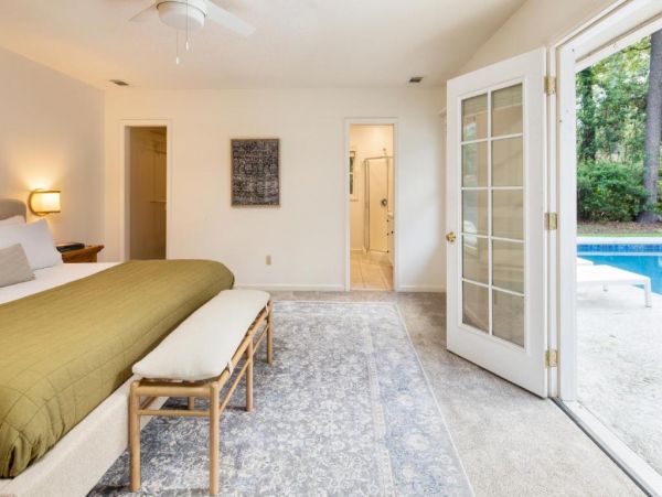 Hilton Head Vacation Home Four Bedroom Walk to Beach