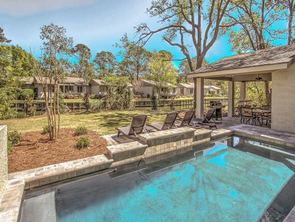 Hilton Head Charming One Level Home Private Pool 3 Bedrooms