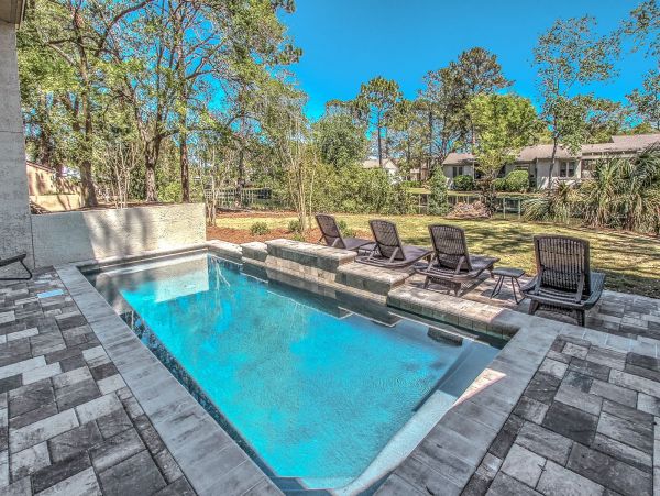 Hilton Head Charming One Level Home Private Pool 3 Bedrooms