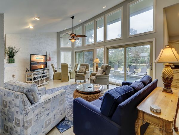 Hilton Head Charming One Level Home Private Pool 3 Bedrooms