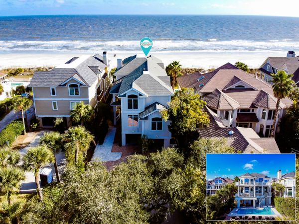 HILTON HEAD 6 BEDROOMS OCEANFRONT SLEEPS 18