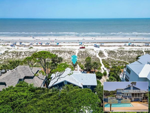 Hilton Head Oceanfront Oasis 6 Bedrooms Plus Loft
