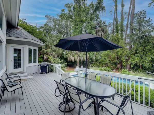 Walk to Beach Hilton Head Vacation Pool Home Five Bedrooms