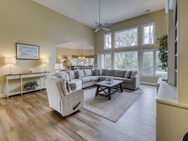 Walk to Beach Hilton Head Vacation Pool Home Five Bedrooms