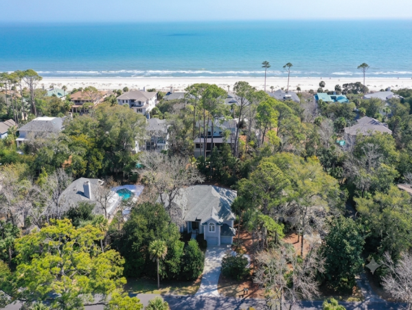 Walk to Beach Hilton Head Vacation Pool Home Five Bedrooms