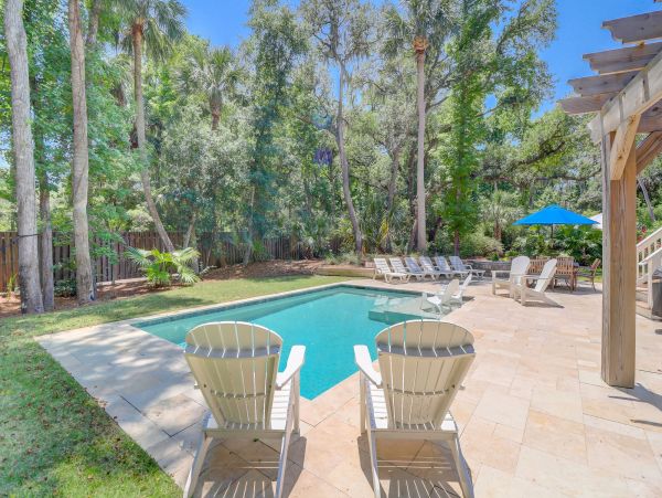 Hilton Head Vacation Rental with Pool, Hot Tub & Fire Pit