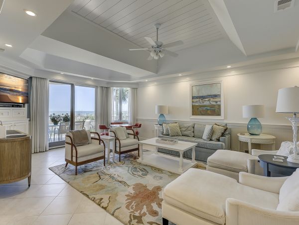 Hilton Head Beachfront Three Bedroom Vacation Home