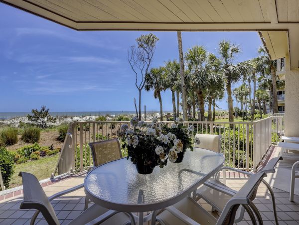 Hilton Head Beachfront Three Bedroom Vacation Home