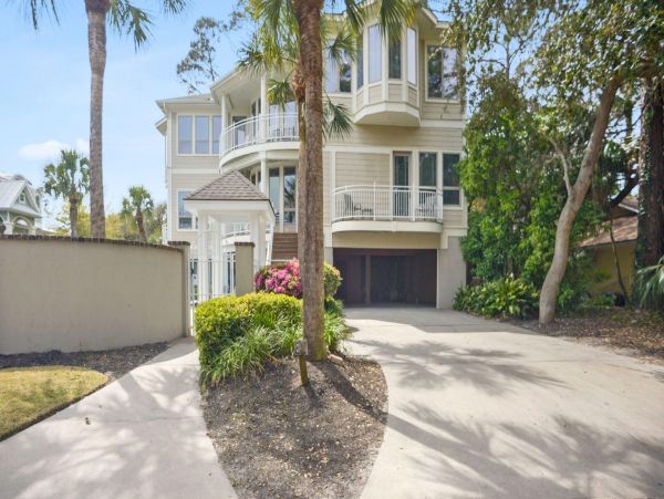 Walk to Beach Hilton Head Vacation Home with Pool Sleeps 19