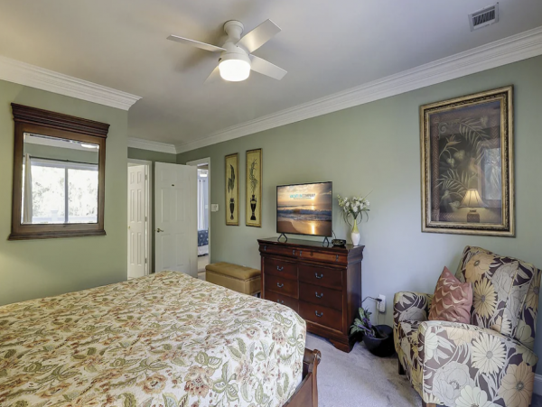 Six Bedroom Hilton Head Lovely Three Back From  Beach Pool