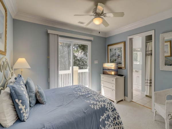 Six Bedroom Hilton Head Lovely Three Back From  Beach Pool